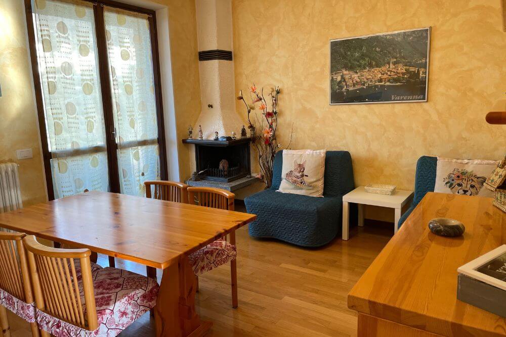 Holiday apartment in Vezio near Varenna with Lake View